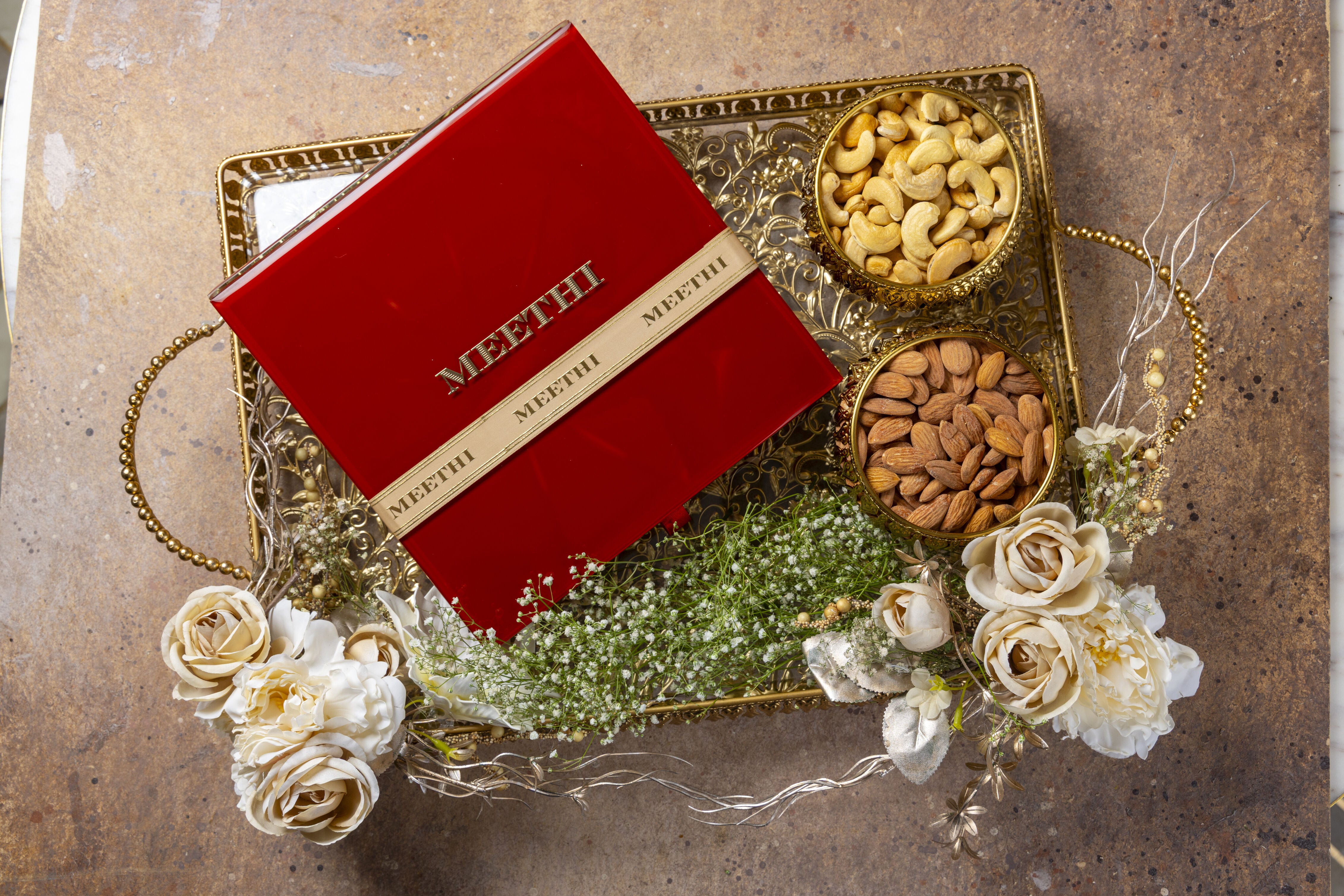 Golden Glow Signature Tray