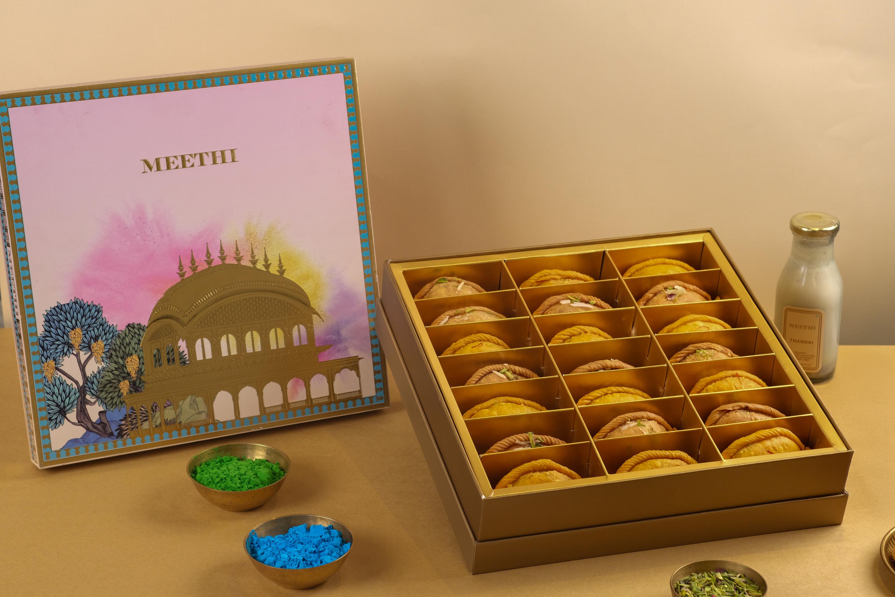 Holi Utsav Gujiya Box (21 Pcs)