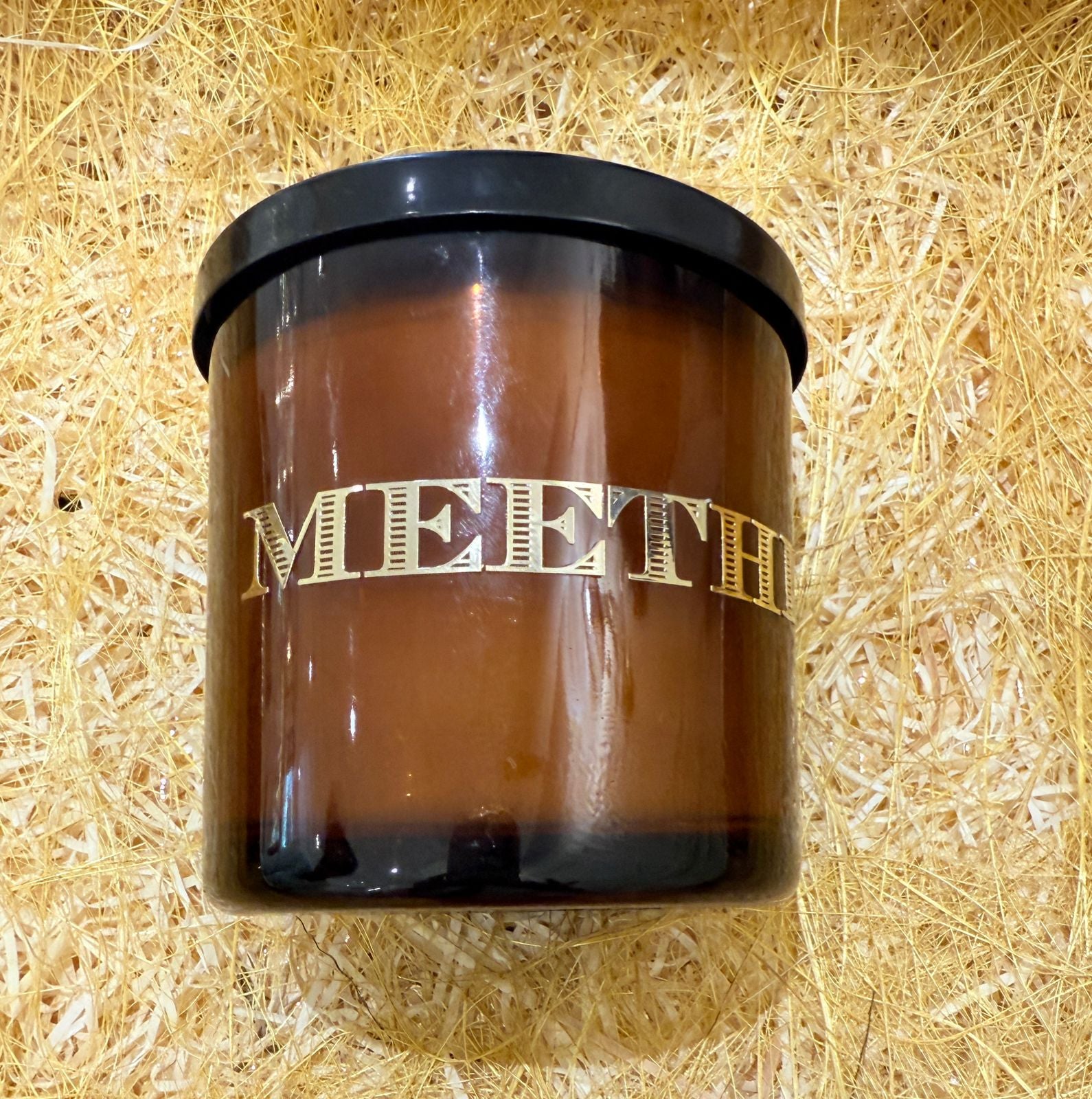 Amber Jar Soy Wax Candle