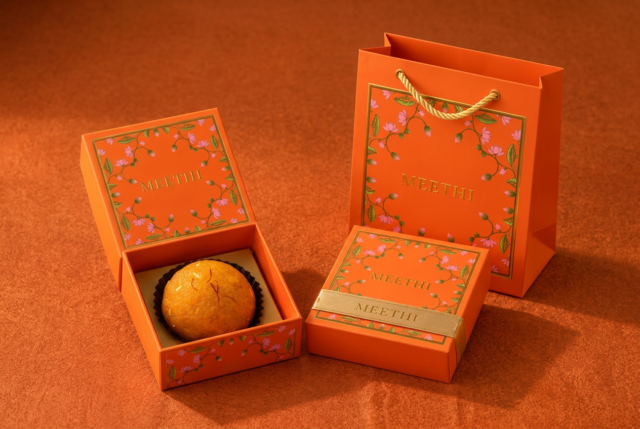 1 Pc Jumbo Ladoo Box
