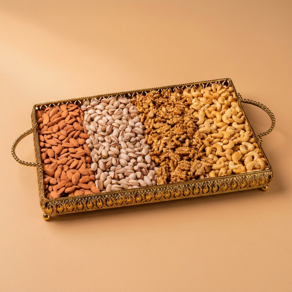 Jumbo Tray Meethi Dryfruit Hamper