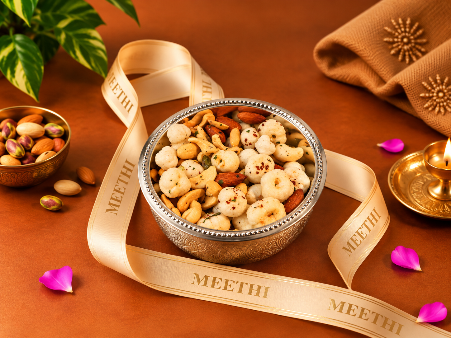 Makhanas And Dry Fruit Mixture (250 Gms)