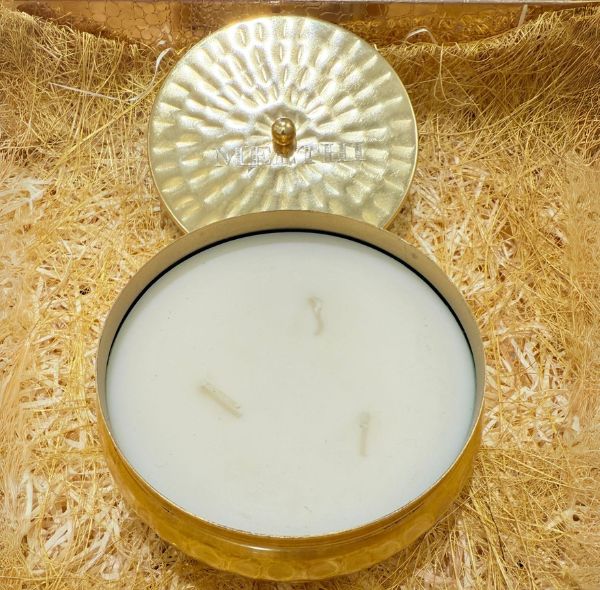 Urli Candles with Lid: Caramel Vanilla