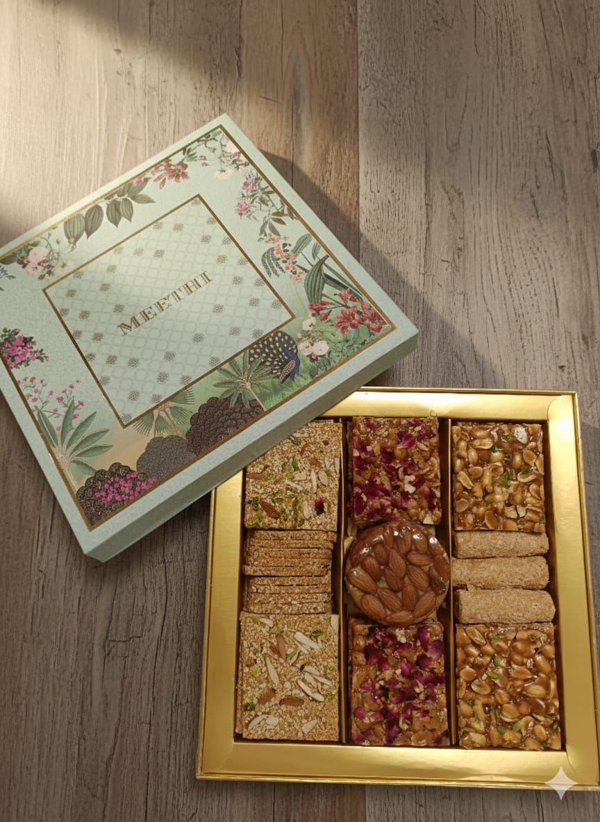 Classic Floral Gajak Box