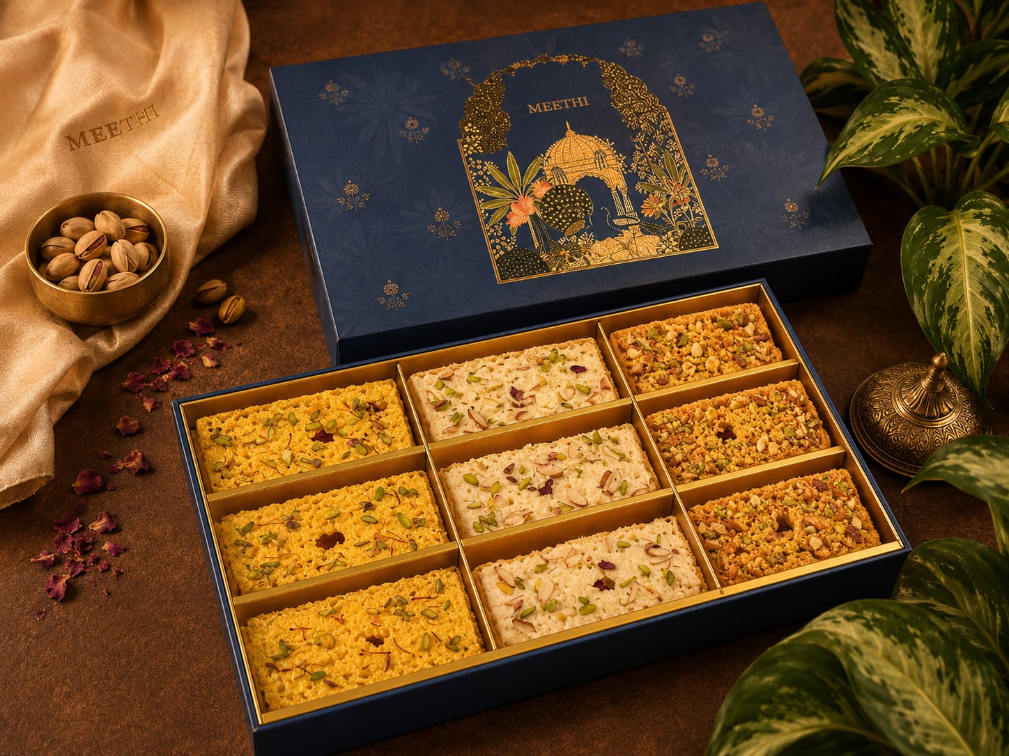 Blue Ghewar Box
