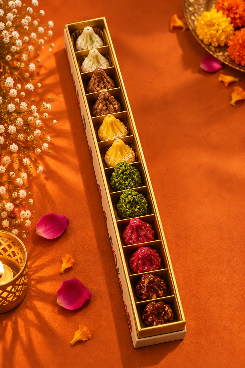 The Royal Floral Garland Box