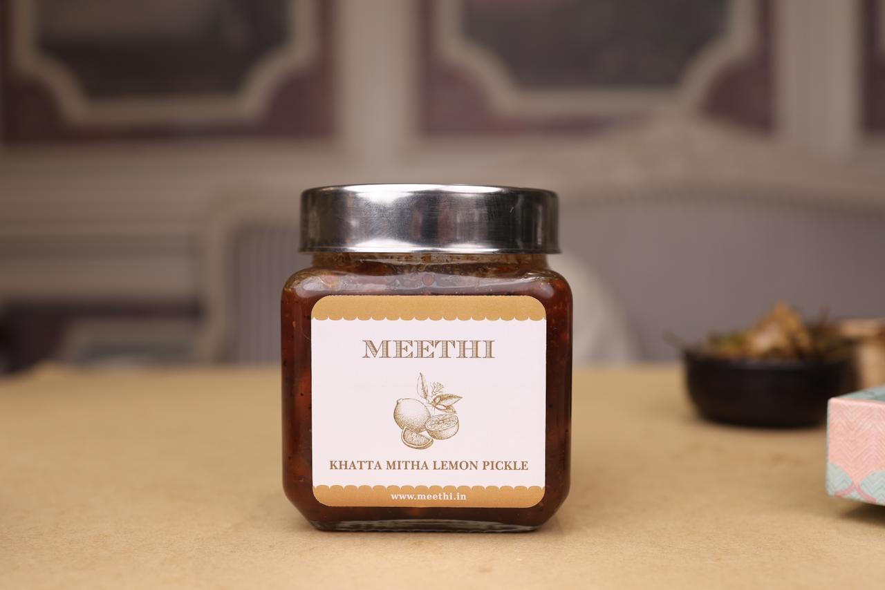 Khatta Meetha Lemon Pickle