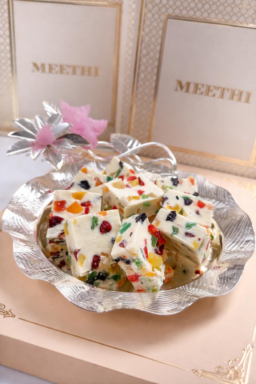 White Chocolate Tutti Frutti